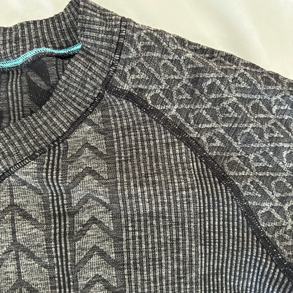 Ivivva Dark Grey Warm Long Sleeve Shirt - Picture 3 of 5